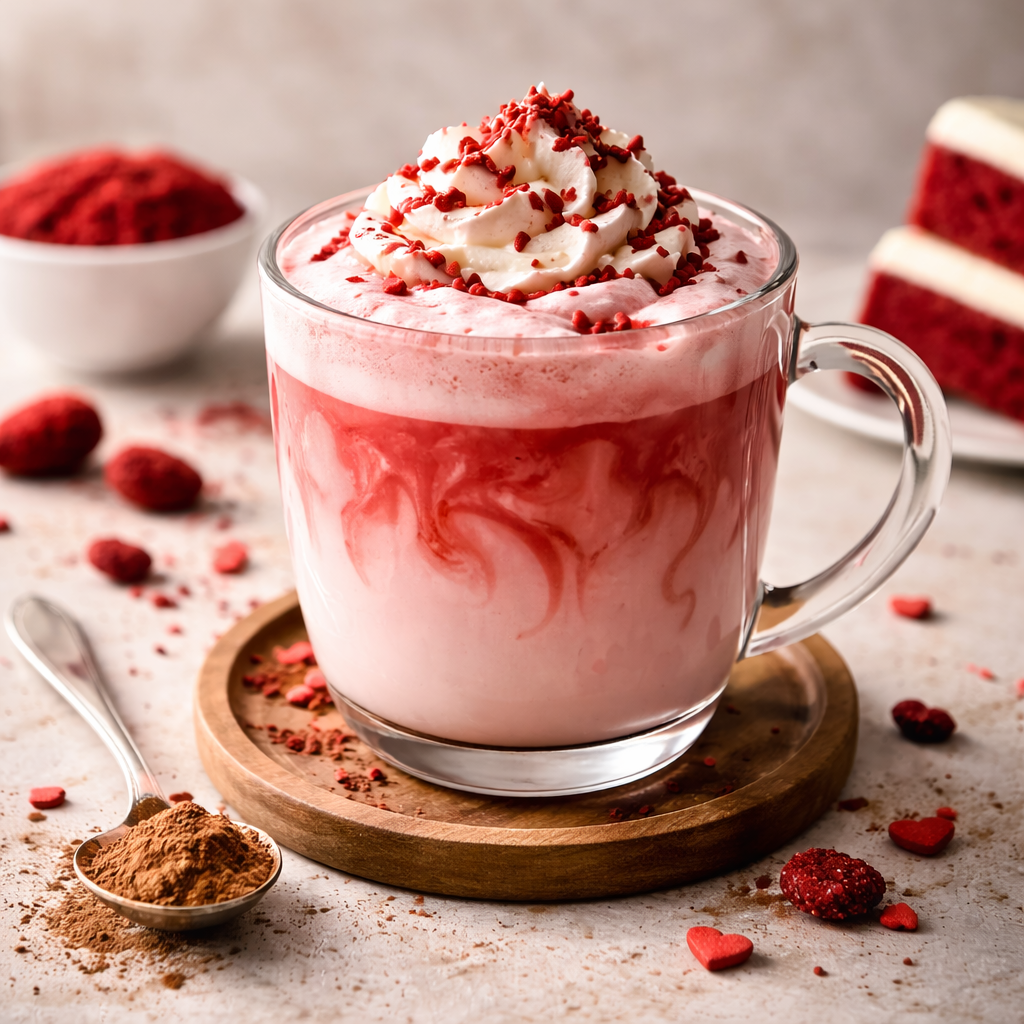 Hot Red Velvet Latte